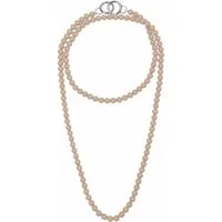 styleBREAKER Schulterriemen Perlen Handykette mit Chain Inlay Taschengurt (1-St)