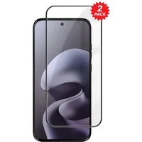 Wigento Displayschutzglas Full Cover 2x für Motorola Moto G67 5G / G77 5G 3D 9H Hartglas für Motorola Moto G67 5G / G77 5G, Spar Set 3D Full Display Schutz Glas