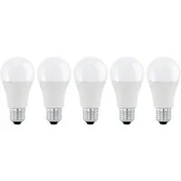 EGLO LED-Leuchtmittel LM_LED_E27 Leuchtmittel - E27 - 5X8,5W - IP20, E27, 1 St., Warmweiß, Glühbirne, 5er Set, L10,8 x Ø6 cm