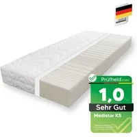 Komfortschaummatratze Medistar KS, Matratze Kaltschaum-Feeling 90x200 cm, 140x200 cm, Beco, 21 cm hoch, Geprüft mit 1,0* "SEHR GUT" & bewertet mit**Deutschland Favorit 2024