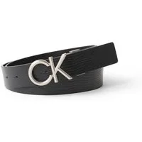 Calvin Klein Ledergürtel CK HALLMARK LOGO 35MM ADJ