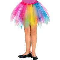 Widmann S.r.l. Kostüm Glitzer Tütü Petticoat für Kinder, 30cm