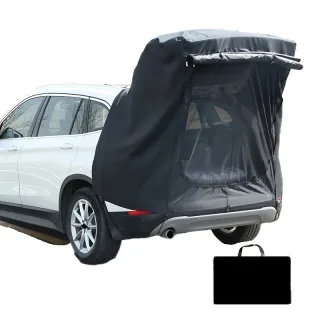 Xmund Camping Car Rear Tent Outdoor Car Trunk Tent Canopy Car Trunk Extension Tent Sunshine-Proof Camping Equipment Trav