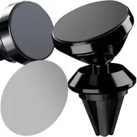 XTROBB Handy-Halterung Magnetische Autohalterung mit starkem Magnet für sicheres Fahren., (bis 6,70 Zoll, Magnetische Autohalterung für Smartphones mit Metallplatte., Enthält Halterung und Metallplatte für Smartphones., Starke Magnete für sicheren Ha