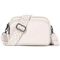 TAN.TOMI Umhängetasche Damen Handy Umhängetasche Echtes Crossbody Bag Damen Handytasche, Umhängetasche Damen Klein Taschen mit Breitem Schultergurt u 3 fächern