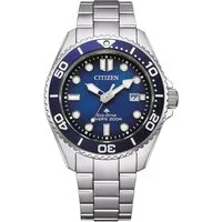 Citizen Solaruhr BN0260-54L, Promaster Eco-Drive Taucheruhr 20 bar Stahl/Blau