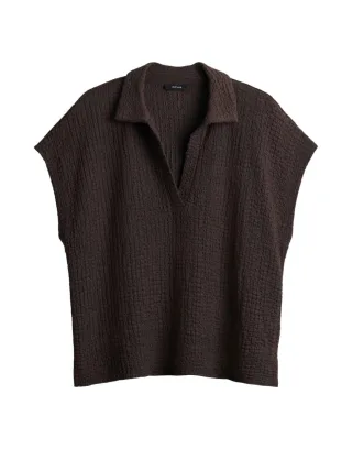Opus - Polo-Top - Sipin braun - Gr. - 42