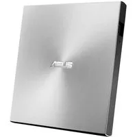 Asus ZenDrive U9M USB-C DVD-Brenner (USB Typ-C, USB Typ-A, BD 6x/DVD 8x/CD 24x, externer Ultra SLIM DVD Brenner Silber inkl. USB-C Kabel)