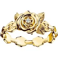 THOMAS SABO Fingerring Roses Romance, mit Zirkonia (synth)