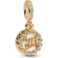 Pandora Bead 763787C01, Anhänger Geburtstagskuchen Goldfarben