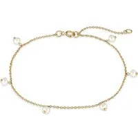 CHRIST Goldarmband CHRIST Damen-Armband 375er Gelbgold Süßwasserperle