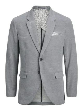 JACK&JONES - JPRPRESTON SLIM FIT BLAZER SN chambray blue - Gr. - 48
