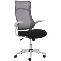 OTTO home Bürostuhl Toico, Design-Schreibtischstuhl, ergonomische Rückenlehne, Lendenwirbelstütze & klappbaren Armlehnen