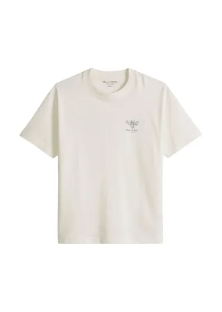 Marc OPolo Casual - T-Shirt loose Silky White - Gr. - M