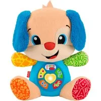 Fisher-Price® Kuscheltier Lernspaß Hund, mit Licht- und Soundeffekten