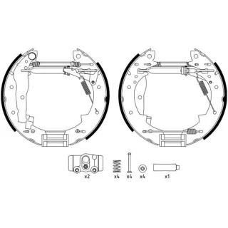 Hella Bremsbacken Suzuki Samurai