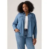 Levi's® Plus Jeansbluse PL ULTIMATE WESTERN T3 mit Taschen
