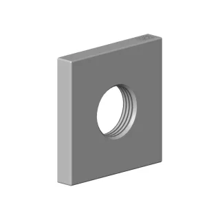 Dornbracht Rosette Ersatzteile 092767006 60 x 60 x 9 mm Dark Platinum gebürstet 092767006-99