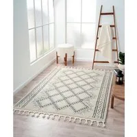 Myflair Möbel & Accessoires Hochflor-Teppich Moroccan Tradition, LAGERRÄUMUNG!, rechteckig, Höhe: 24 mm, modern, marokkanisches Design, flauschig weich durch Hochflor