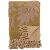 Wohndecke Bloomingville Decke LARK Gelb 130x160 cm, Bloomingville