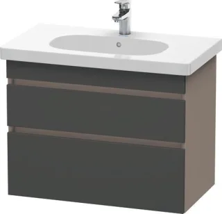 Duravit DuraStyle Waschtischunterbau wandhängend Graphit & Basalt Matt 800x453x610 mm - DS648404943 DS648404943