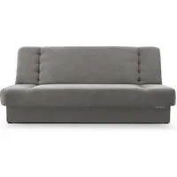 MOEBLO Schlafsofa Cyprus, Sofa Kippsofa Klappsofa Clic-Clack Couch für Wohnzimmer Federkern Sofagarnitur Polstersofa - 192x85x92 cm -, mit Bettkasten und Schlaffunktion