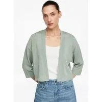 comma Cardigan Strickjacke Verkürzte Feinstrickjacke
