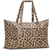REISENTHEL® Reisetasche MINI MAXI TRAVELBAG, 30 Liter, Braun, Beige, recyceltes Polyester, Wasserabweisend, B 65 x H 41 x T 26 cm