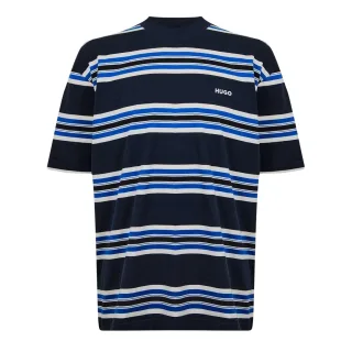 Hugo - "Natinolo" T-Shirt für Herren, Rundhalsausschnitt (Dunkelblau)