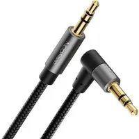 deleyCON deleyCON 7,5m Audio Kabel 3,5mm Klinke Stereo Baumwollkabel Audio-Kabel