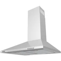 CIARRA Wandhaube 370 m³/h Dunstabzugshaube Umluft & Abluft 3 Stufen leise Serie CAS6201A 370 m³/h Dunstabzugshaube Umluft & Abluft 3 Stufen leise, 60 cm Abzugshaube mit LED-Beleuchtung Druckknopf Edelstahl