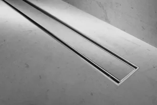 ESS Komplettset Modulo M1-50 mit reduziertem TAF-Rahmen Fliesenstärke 3-18 mm L= 800 mm Zero, EDM1T EDM1TAFLZ800-50