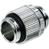 HF Doppelnippel G1/4 AG auf G1/4 AG drehbar, Wasserkühlung chrom