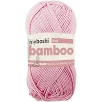myboshi Bamboo, Bambus-Baumwollgarn Häkelwolle, 125 m (1-St), Uni