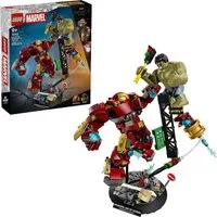 LEGO® Duell der Giganten: Hulkbuster vs. Hulk (76343), LEGO Super Heroes Konstruktionsspielsteine, (413 St)