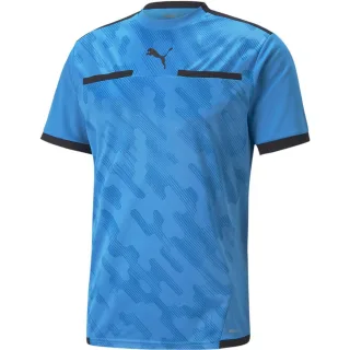 Puma - "TeamLIGA" Schiedsrichtertrikot für Herren (Azure Blau/Schwarz)