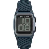 ARMANI EXCHANGE Digitaluhr AX2970, Quarzuhr, Armbanduhr, Damenuhr, Herrenuhr, Silikonarmband, digital