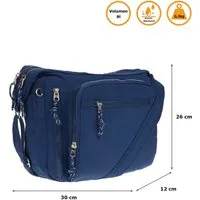 Christian Wippermann Henkeltasche Große Damen Tasche Umhängetasche Schultertasche (einzeln), Henkeltasche