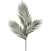 Kunstpflanze Mica künstliches Palmenblatt Areca 99 cm, grün, Mica Decorations