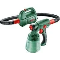 Farbsprühsystem PFS 1000, Sprühpistole grün/schwarz, 410 Watt, Düse für Lackfarben