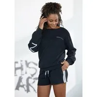 French Connection Sweatshorts mit seitlichen Kontrast-Einsätzen, Loungewear