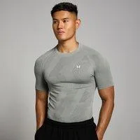 MP Herren Tempo nahtloses T-Shirt mit Grafikelement – Storm - XXL