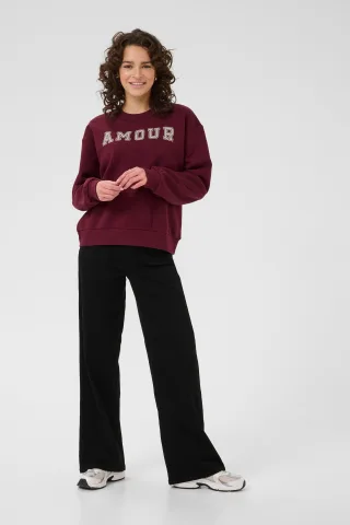 Sweatshirt KAelenora Loose fit bordo