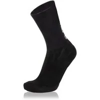 Lowa Socken Tagessocke Crew Logo Hybrid (für leichte Wanderungen) schwarz - 1 Paar