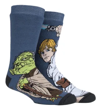 Wärmehalter - Herren Film & TV Thematische Thermosocken - Luke / Yoda