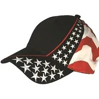 Westernlifestyle Baseball Cap Mütze mit Schild Flagge USA bestickt