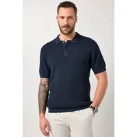 JP1880 Poloshirt Strick-Poloshirt FLEXNAMIC® Halbarm