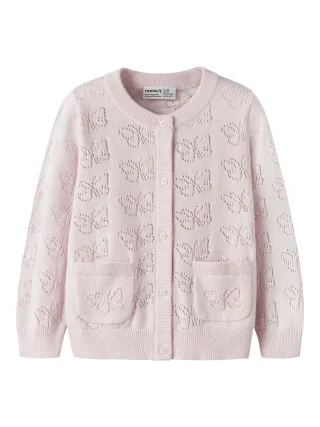 NAME IT - NMFFIAJA LS KNIT CARD Cradle Pink - Gr. - 110