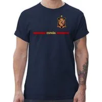 Shirtracer T-Shirt Spanisches Trikot Wappen, España mit Stolz, Spanien Fan-Motiv 2026 Fussball WM Fanartikel