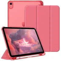 Fintie Tablet-Hülle für iPad 11 Generation 11‘’ 2025 (A16), iPad 10 Generation 10.9'' 2022, ultradünn, mit Stifthalter, transparenter Rückseite, Auto Schlaf/Wach